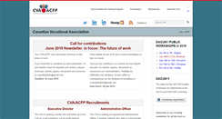 Desktop Screenshot of cva-acfp.org